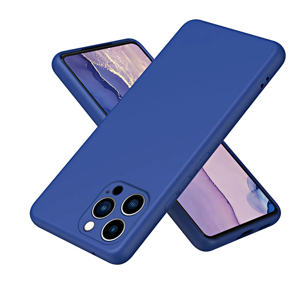Ultra-Soft Liquid Silicone Phone Case with Camera Protection