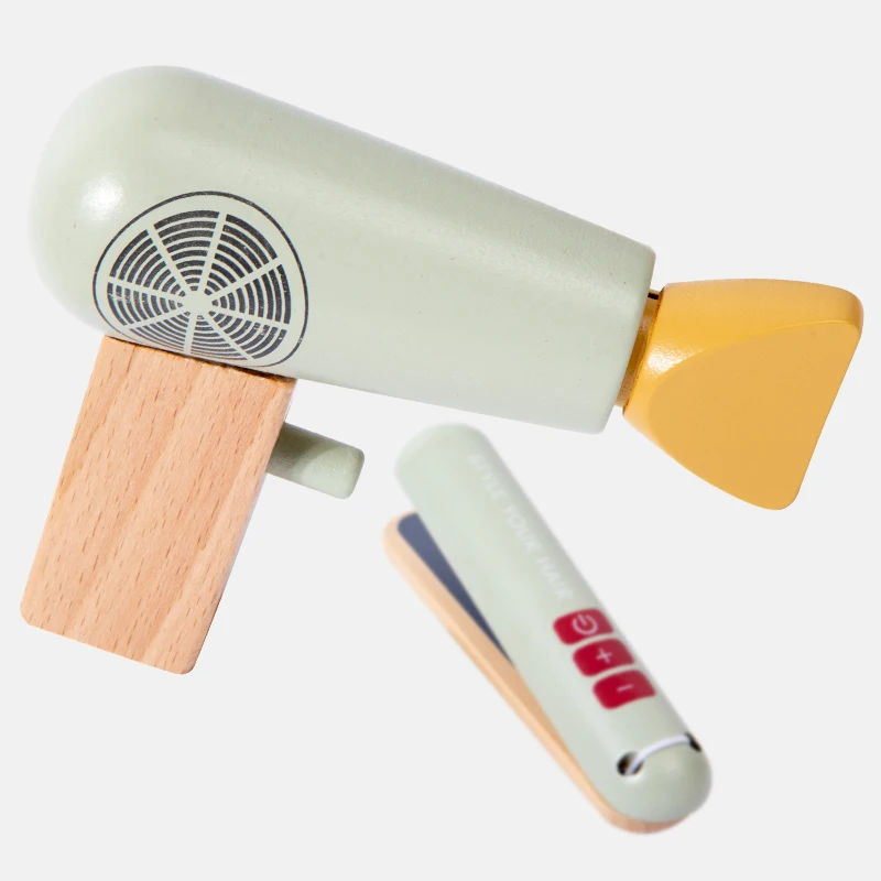 Make Up Beautiful Makeup Set Hairdressing Simulation Wooden Toy For Girls Children Dressing Cosmetic Girls Pretend Play Kid