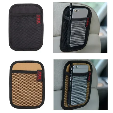 

Car Seat Organizer Auto Seat Side Storage Hanging Bag Multi-Pocket Drink Holder Mesh Pocket Car Styling Organizer Phone Holder