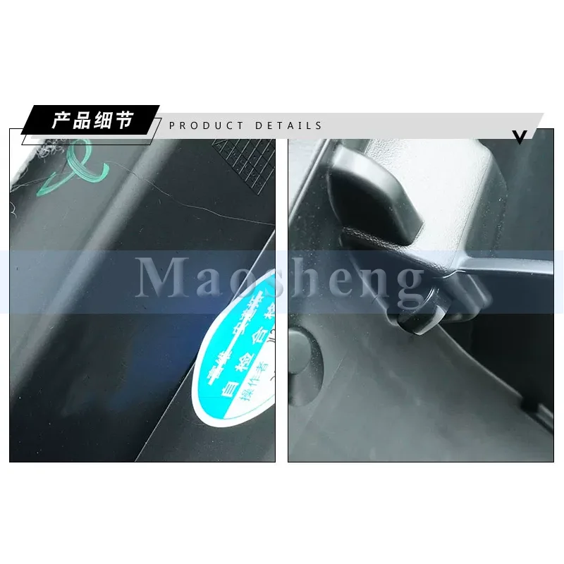 마쓰다 CX4 글러브 박스 뚜껑 커버 잠금 구멍 핸들 클립 자동차 액세서리용 글러브 박스 잠금 래치 핸들