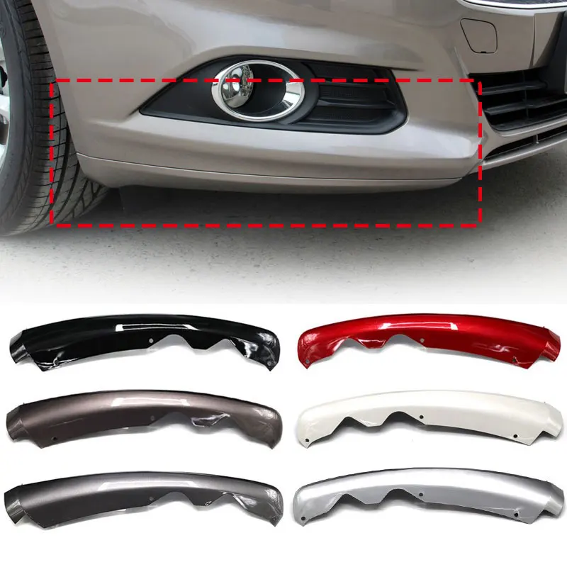 

1 Pair ABS Car Front Bumper Lower Trim Moulding Styling For Ford mondeo 2013 2014 2015 2016