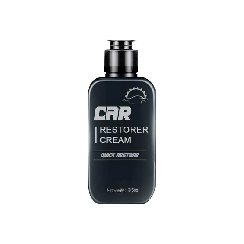 

Car Leather Cleaner And Protectant Auto Leather&Plastics Refurbishment Paste 100ML Car Restorer Cream Washable Refresh Aging