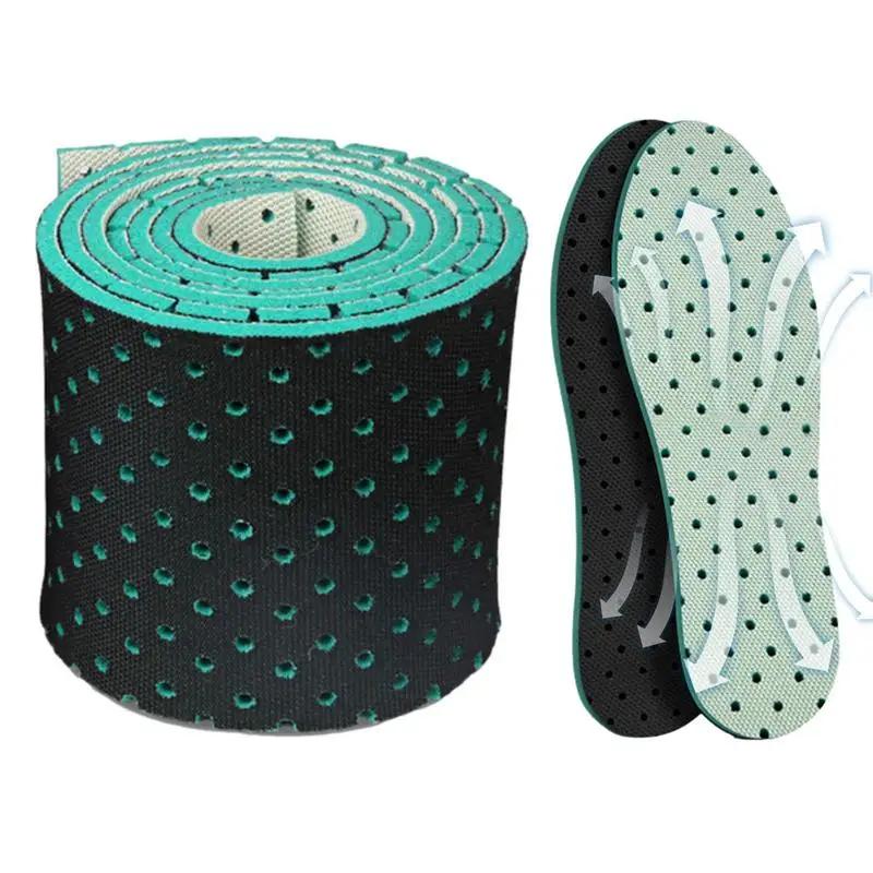 Women-Boots-Insole-Universal-Self-Cut-Mesh-Shoe-Insoles-Rolls-With-2 ...