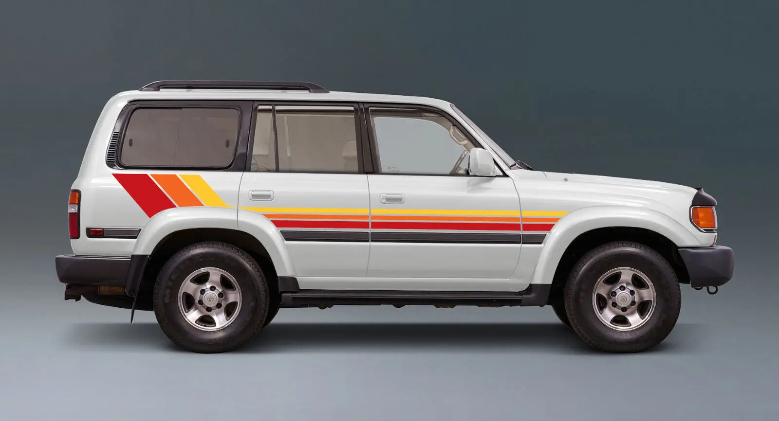 Toyota Land Cruiser FJ80 decal example 1