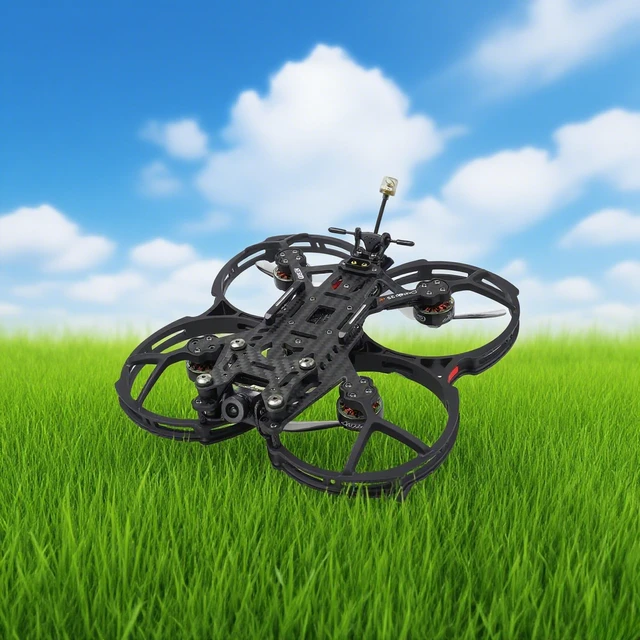 GEPRC CineLog35 V2 3.5inch Cinewhoop Quad - GEP-F722-45A AIO V2 Caddx Ratel2 2105.5 2150KV 6S 1