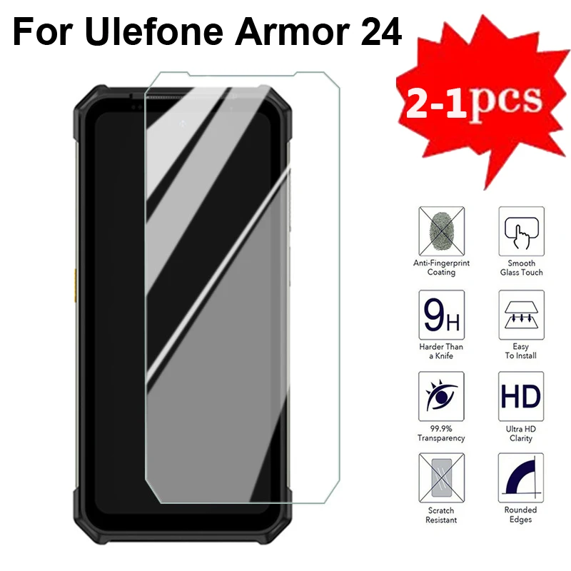 2-1PC 9H HD Protective Glass For Ulefone Armor 24 Tempered Glass Screen  Protector For Pelicula Ulefone Armor 24 Phone Film 6.78 - AliExpress