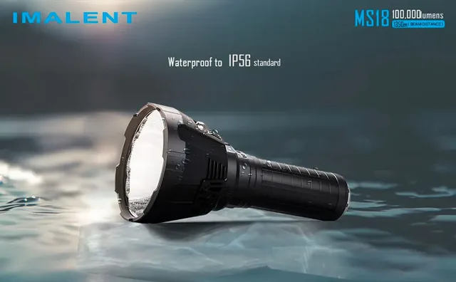 IMALENT MS18 100000 Lumens 1350M Powerful Searchlight Flashlight