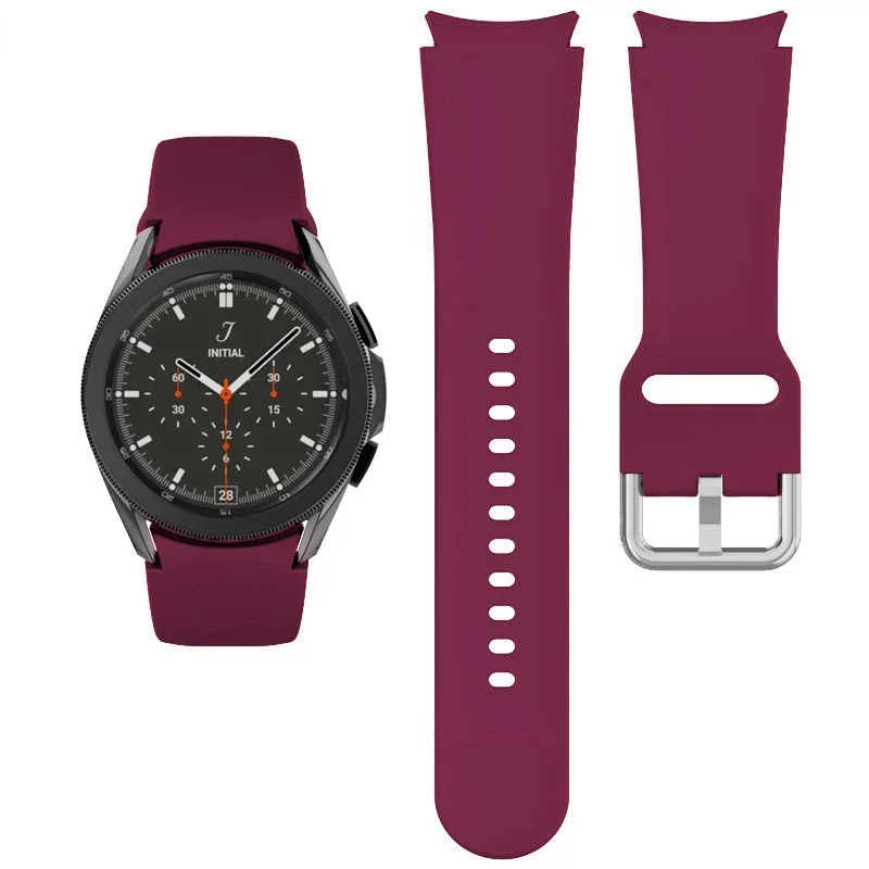 Premium 20mm Silicone Watch Strap - Versatile Bracelet Wristband