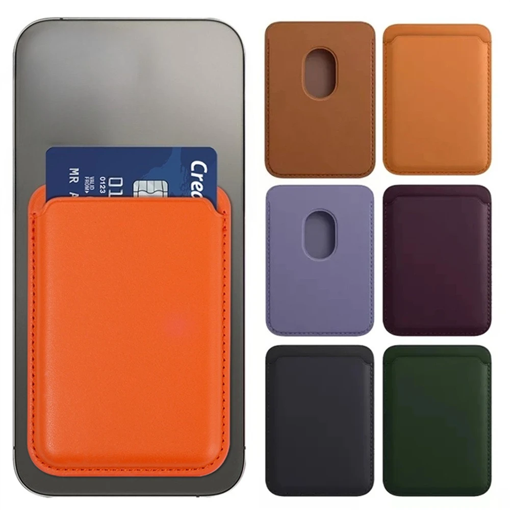 Luxury Magnetic Leather Wallet Compatible Card Case Stands Phone Accessories For iPhone 15 16 Pro Max 14 13 Samsung S24 Ultra