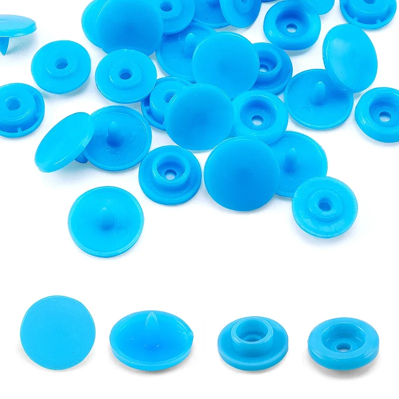 Bulk Plastic Snap Buttons for DIY Clothing and Accessories
