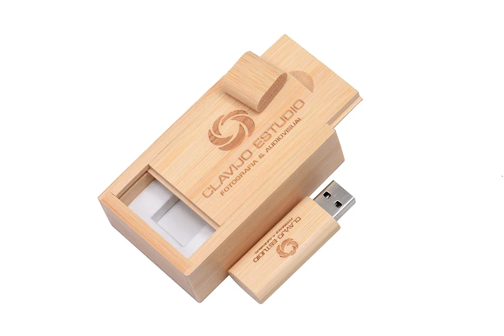 Pen Drive de Madeira, Bordo, USB 2.0,