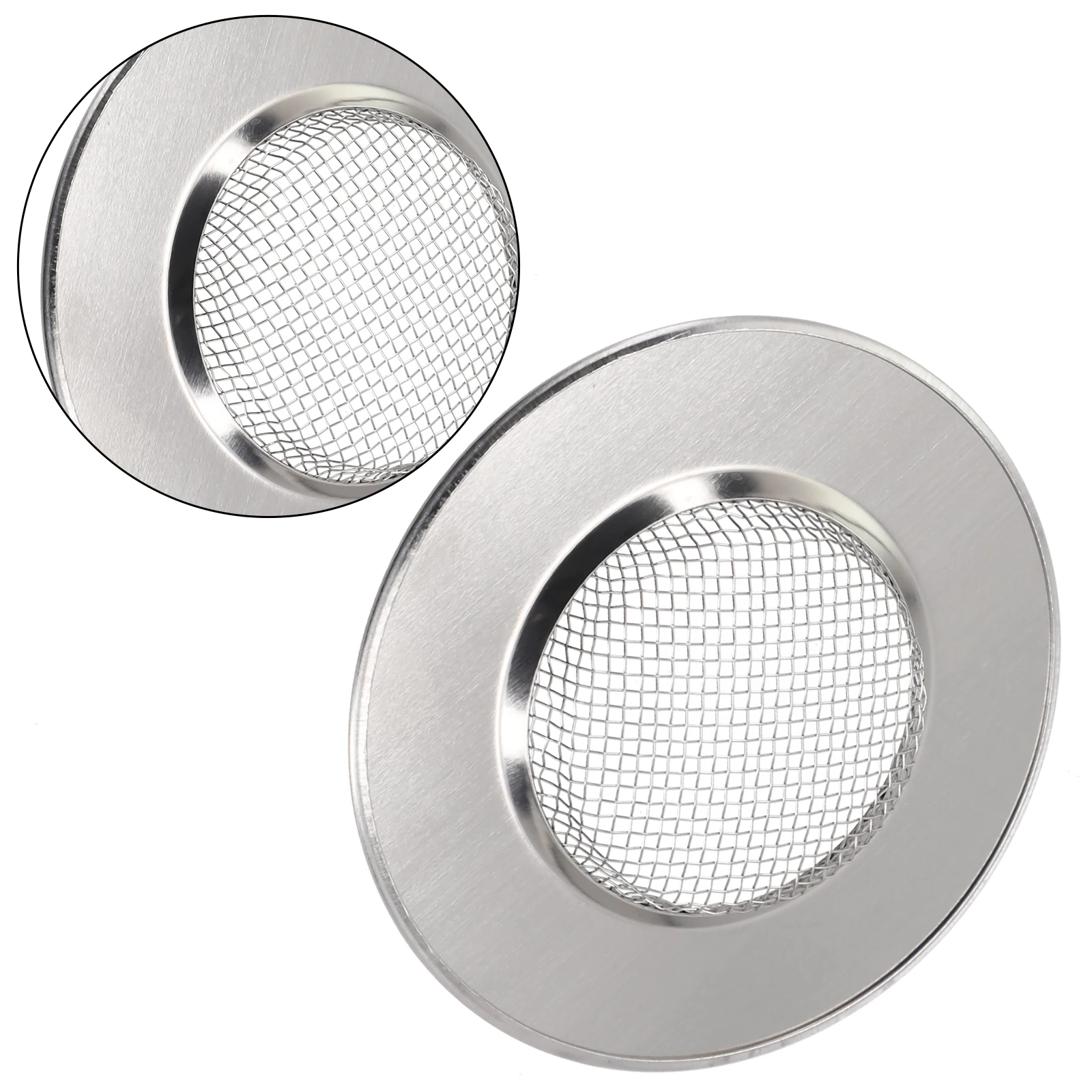 

Stainless Steel Filte Shower Strainer Multi Functional Mesh Sink Kitchen Hair Drain Hole Bathtub New Hot Durable