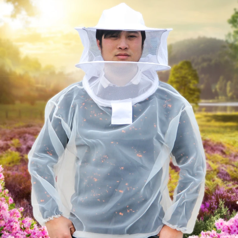

Bee protective clothing, transparent bee-proof clothing, beekeeping special tools, thickened breathable bee-proof cap