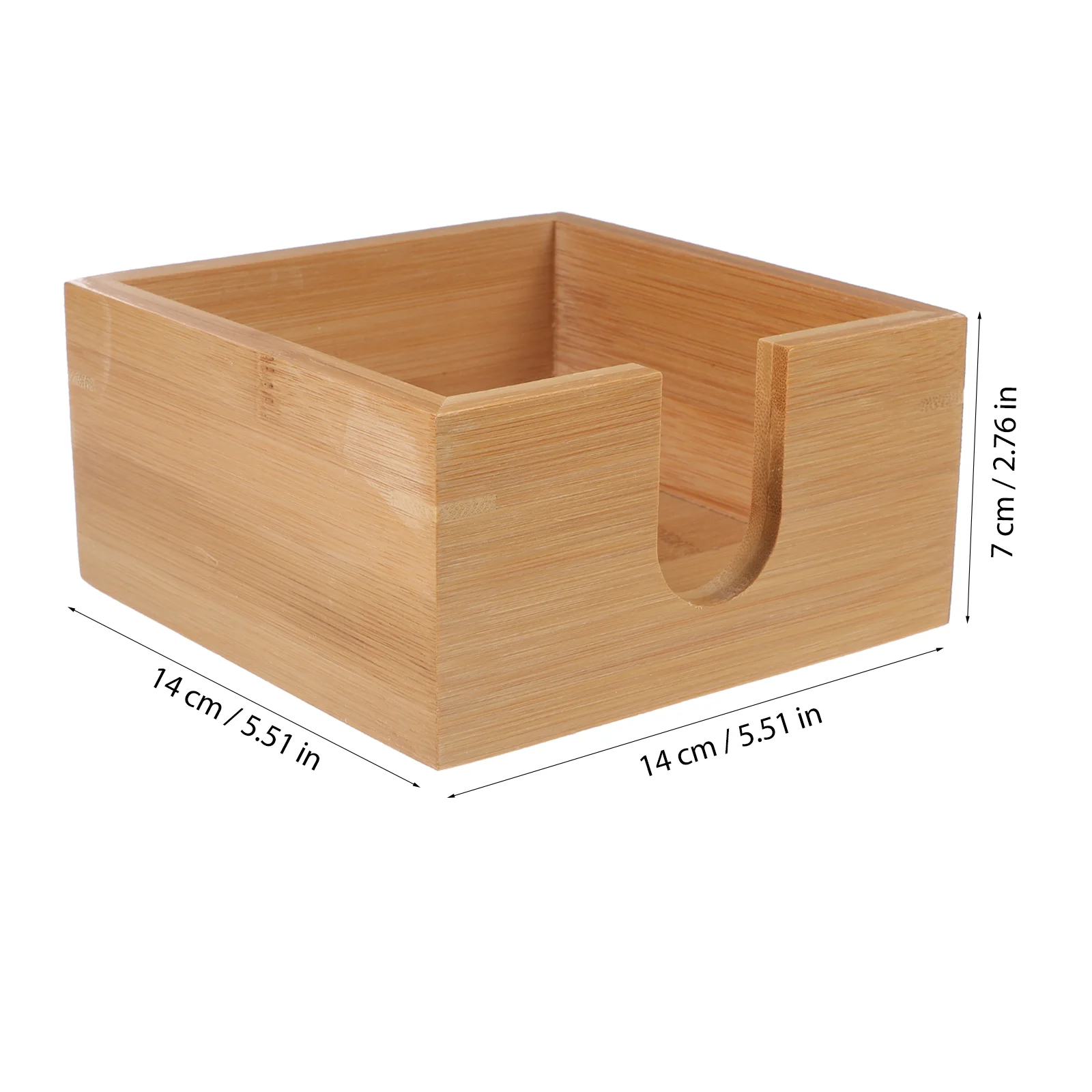 Bamboo Napkin Holder Lunch Napkin Holders Tables Decorative Napkin Tray Dining Table Kitchen Wooden Luncheon Napkin Holder 3