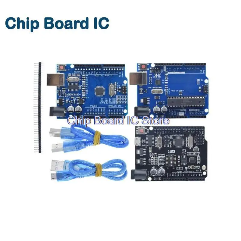 Uno R3 Scatola Ufficiale Atmega16U2 / Uno + Wifi R3 Originale Atmega328P Chip Ch340G Per Arduino Uno R3 Scheda Di Sviluppo Wemos Esp8266
