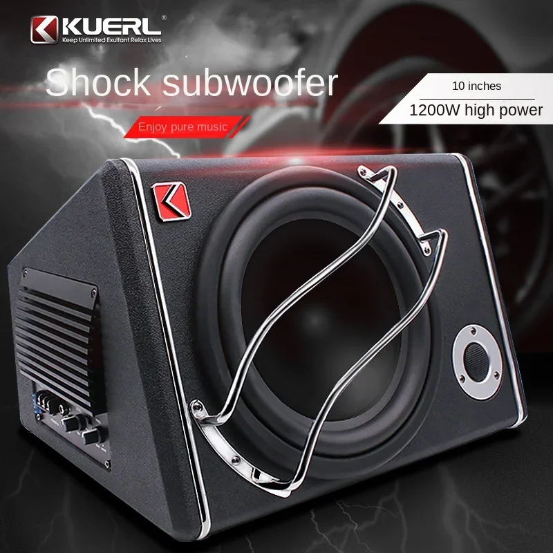 Subwoofer Audio Per Auto Da 10 Pollici 12V Attivo Ad Alta Potenza Con Tweeter Amplificatore Subwoofer Per Auto Amplificatore Subwoofer Per Auto Suv Ac