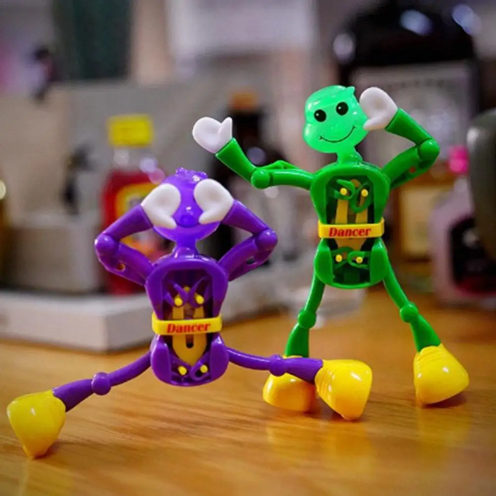 

Заводная заводная танцевальная игрушка-робот для малышей скрученная попа Танцующая на цепочке развивающий подарок пазл игрушка-антистресс для ребенка