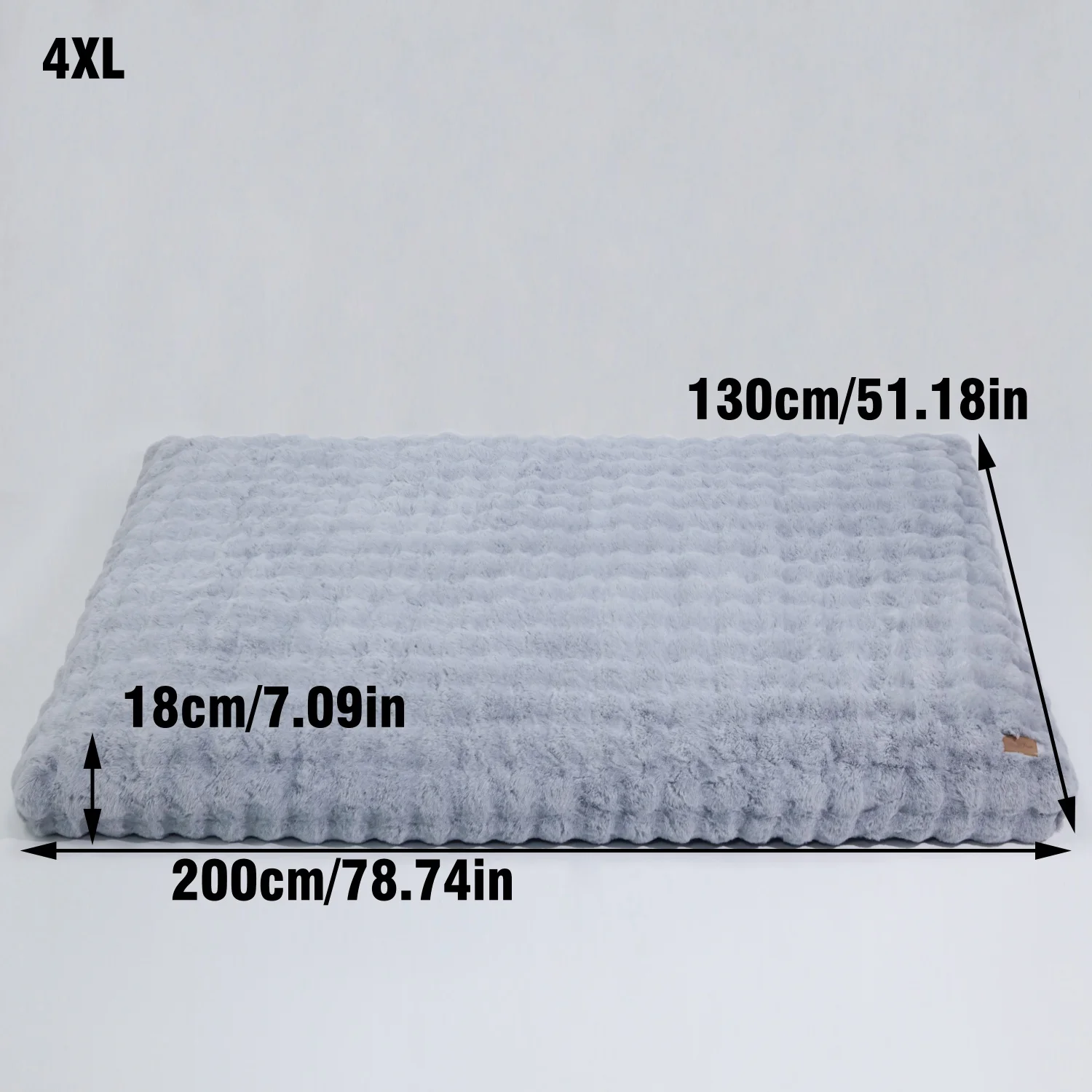 Ultra-Soft Plush Calming Pet Bed 4