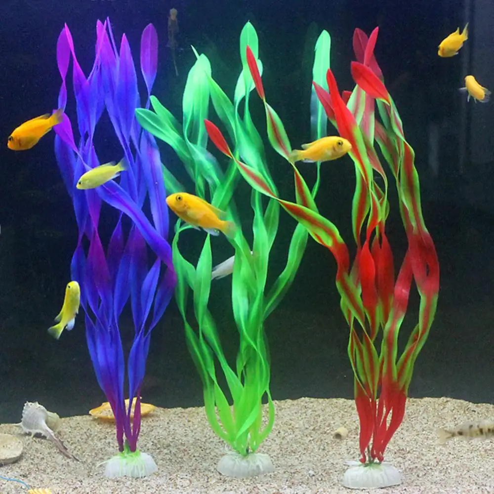 

Aquarium Artificial Water Plant Grass Fish Tank Landscape Non-toxic Ornament Underwater Plants Aquarium Fish Tank Seaweed Decor