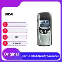 Original Unlocked 8850 Single Sim GSM 900/1800 2G  Mobile Phone Russian Arabic  Keyboard Made in Finland