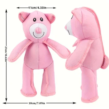 Squeaker Teddy Bear Dog Toys Aggressive Chewers Indestructible Stuffed Plush Dog Squeaky Toys Keep Them Busy For All Dogs Breeds 7