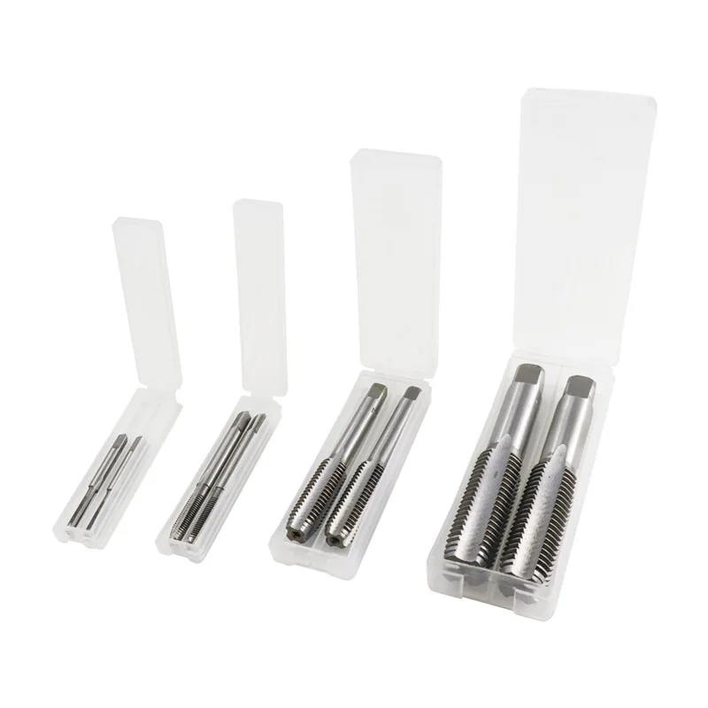 

Thread Tap Set Right Hand Straight Flute Tap M3 M4 M5 M6 M7 M8 M10 M12 M14 M16 Metric 2pcs Threading Tool Screw Tap Drill