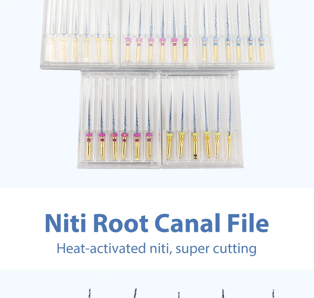 Dental SX-F3 Blaue Dateien Nitinol Rotary Universal Motor Endodontie Anti-Ermüdung Konstante Nadel Zahnmedizin Wurzelkanal Material – Detail 3