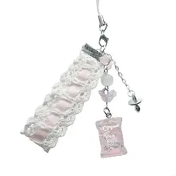 Colorful Handmade Beaded Keychain Pendant Accessory (For Style 3)