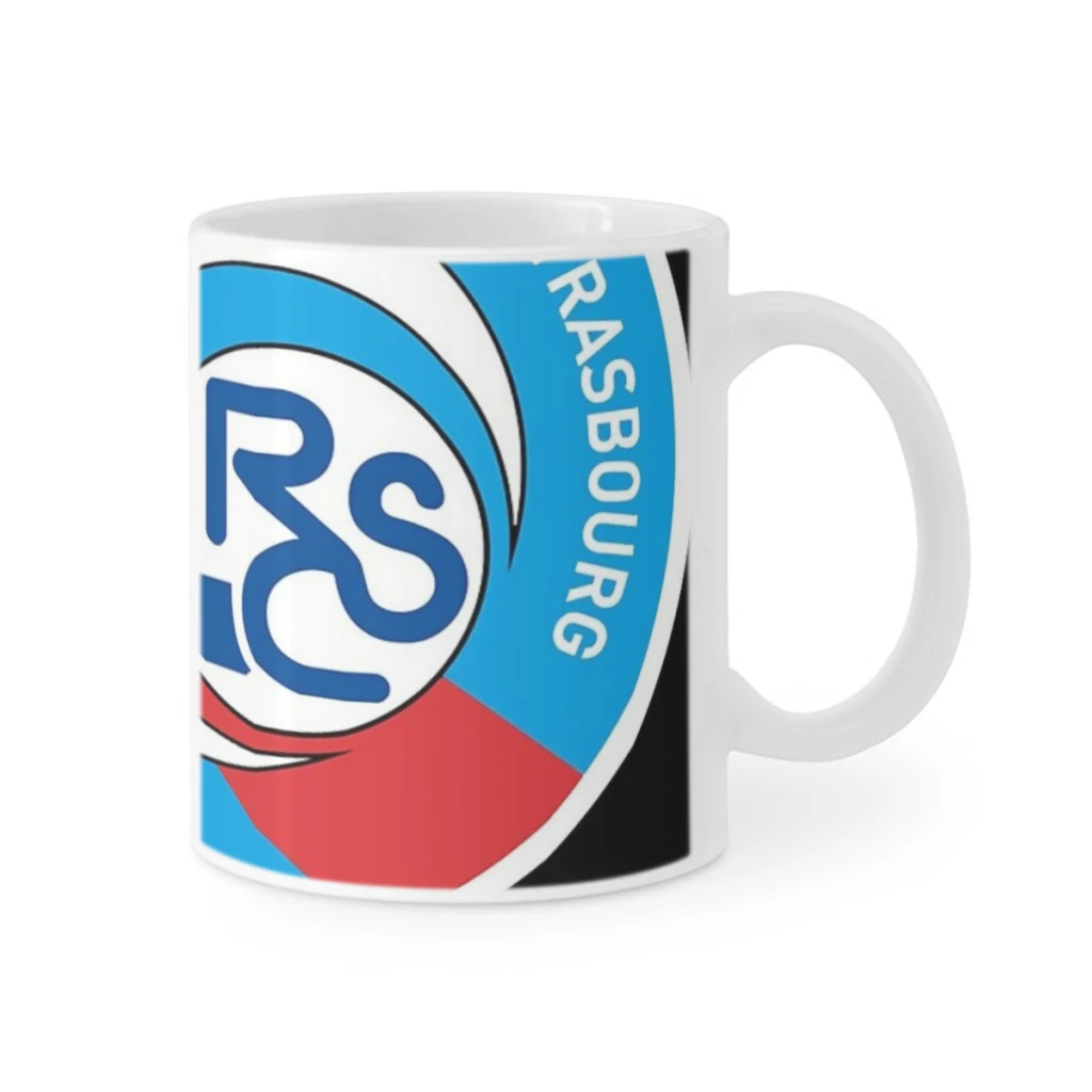 

Strasbourg racing club de Strasbourg ALSACE Coffee Coffee Milk Cup Mocha Couple Christmas Mug Kawaii Cups Original Mugs 11oz