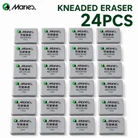 24pcs Marie's Kneaded Eraser for Sketching,Soft Putty Rubber Eraser for Pencil Charcoal Graphite Drawing 1
