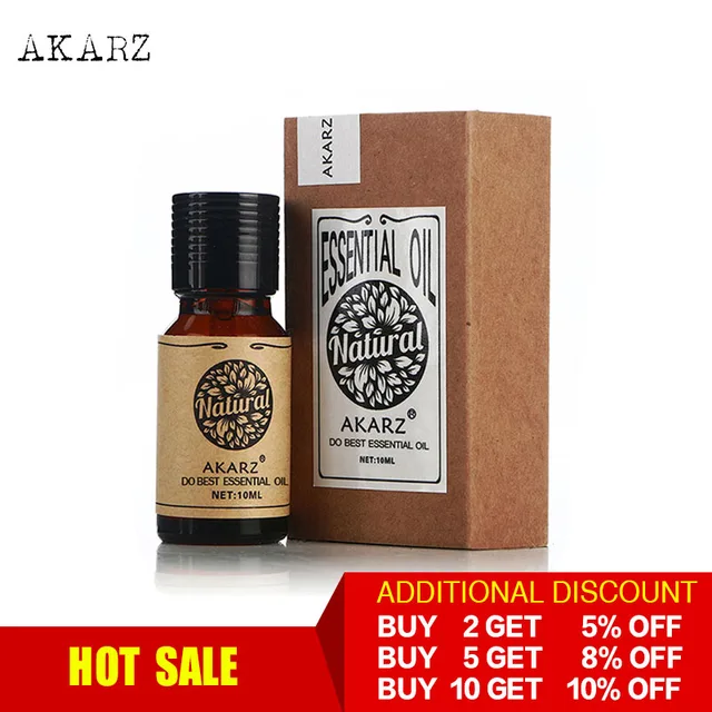 AKARZ Professional Hot Sale Essential Oils Aromatic for Aromatherapy Diffusers Face Body Skin Care Massage Aroma Perfume Oil 1
