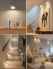LED Magnetic Wall Sconce Lights,Rechargeable Dimmable Wall Mounted Lights with Remote, 360° Rotation Wall Mount Lamp for Bedroom 5