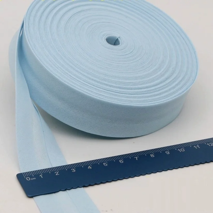 3cm Breites 100% Baumwoll-Schrägband - Verschiedene Farben für Nähen, Quilten, Kleidung, Basteln - Vorgeschnitten, Leicht zu Bügeln & Annähen – Detail 9