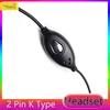 Headset 2 Pin For UV18Pro QuanSheng UV K5 Earpiece UV K6 UV 5R Plus BF DM-1701 UV 17 Plus Walkie Talkie Headphone Two Way Radios 5