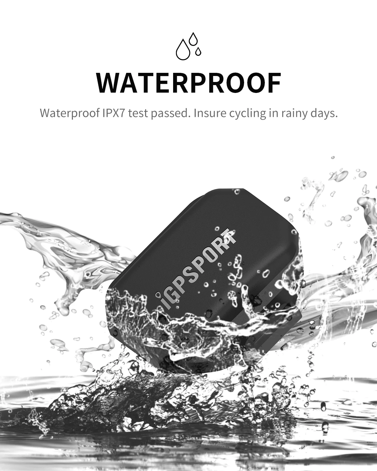 IGPSPORT CAD70 SPD70 Geschwindigkeitssensor Dual Mode Unterstützung Fahrrad Trittfrequenz HR50 HR70 Herzfrequenzmesser Für IGPSPORT Garmin Computer usw ﻿ – Detail 5
