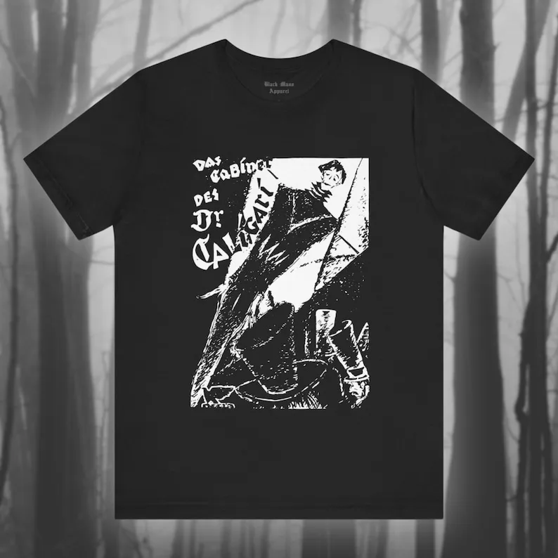 

Dr. Caligari's Cabinet - Classic Silent Horror Movie Tee