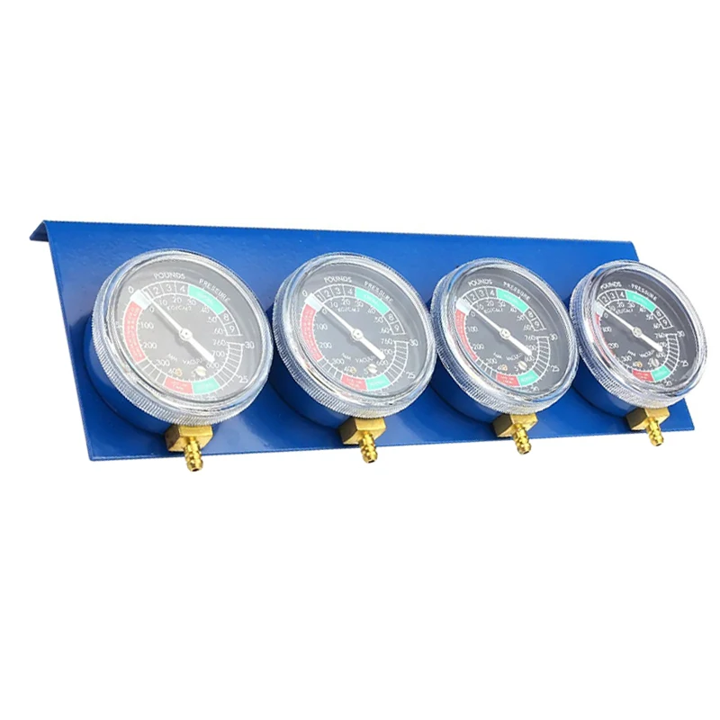 Motorcycle Carburetor Gauge 4Pcs Motorcycle Carburetor Vacuum Gauge Balancer Synchronizer Tool W/Hose Kit for Honda/Yamaha/Suzuki/Harley carburetor replacement parts,carburetor accessories,carburetor kit,motorcycle carburetor gauge