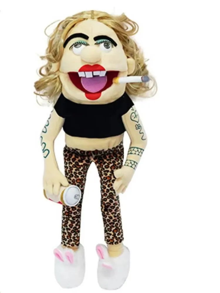 Plush Toy Plush Doll Rubber Puppet Jeffy Doll Jeffy Puppet Family Hand Puppet Doll Merch Marvin Dad Mom Dinosaur Nancy Billy Mascot