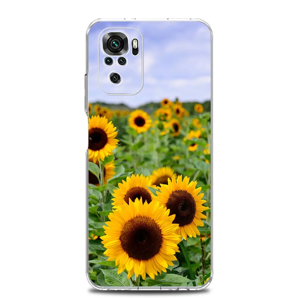 Sunflower Summer TPU Phone Case Cover