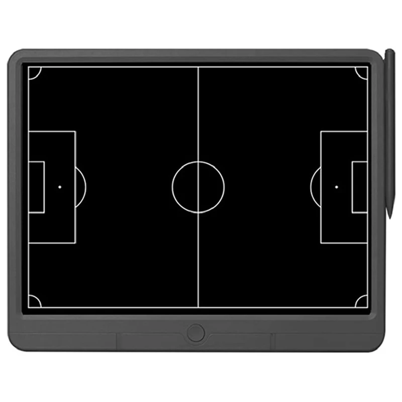 

Top!-15 Inch Portable Football Tactical Board Teaching Match Sports Paperless LCD Writing Tablet