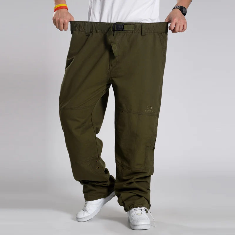 

fashion loose new spring and arrival summer pants overalls men trousers casual super large plus size 4XL 5XL 6XL 7XL