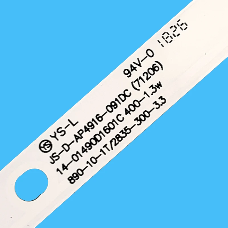 LED �����Ʈ TV, SAST 49 ��ġ, JS-D-AP4916-091DC LED882, 3V, 890mm, ��Ʈ�� 4 ��