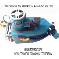 Portable Glass Straight Edge Polishing Grinder Trim Machine 220V / 820W Small Convenient Multi-Function Glass Grinding Machine 2