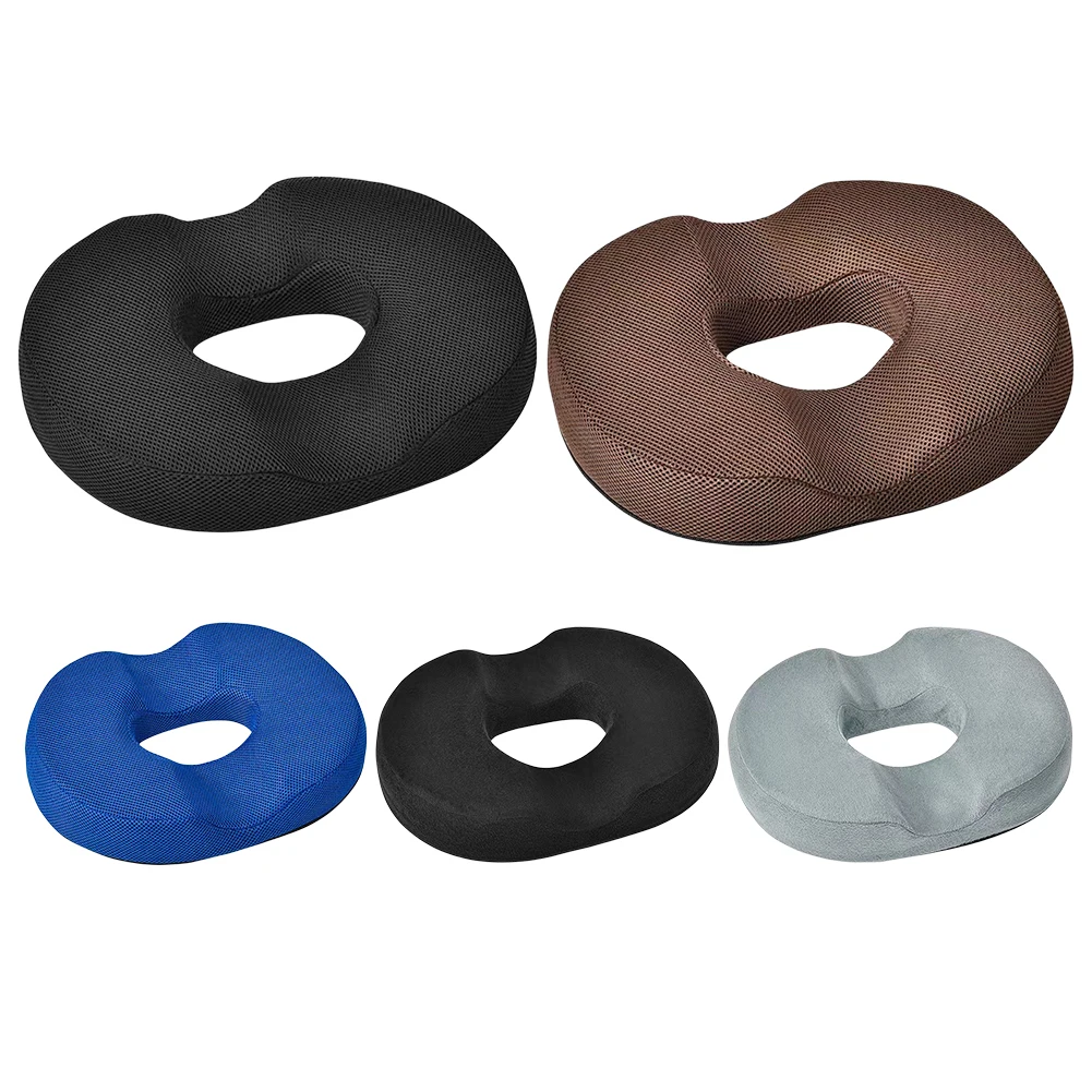 Hot Sale Memory Foam Round Ring Donut Hole Seat Cushion - China