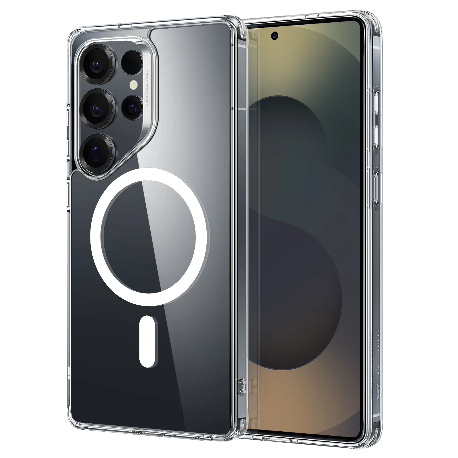 Magnetic Military-Grade Protective Back Cover Case