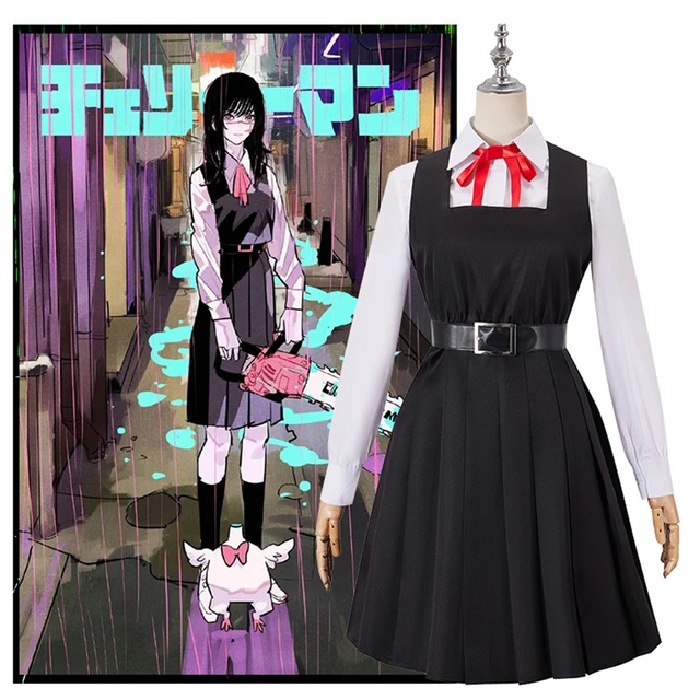 Em promoção! Anime Motosserra Homem Asa Mitaka Traje Cosplay Uniforme As  Mulheres Se Vestem Camisa De Guerra Diabo Halloween, Carnaval De Roupas Temporada  2