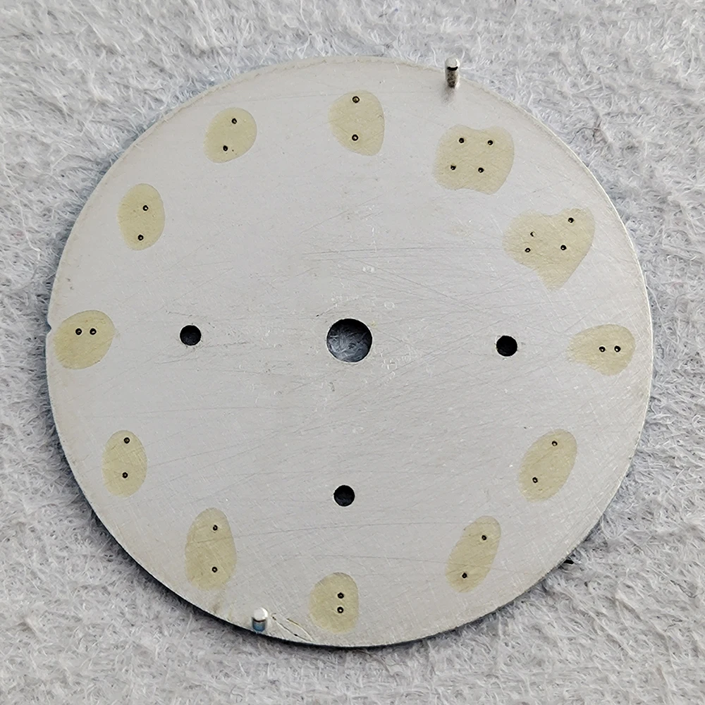 VK63 dial 28.5mm Arabic Without green luminous dial suitable for VK63 movement watch accessories watch repair tools