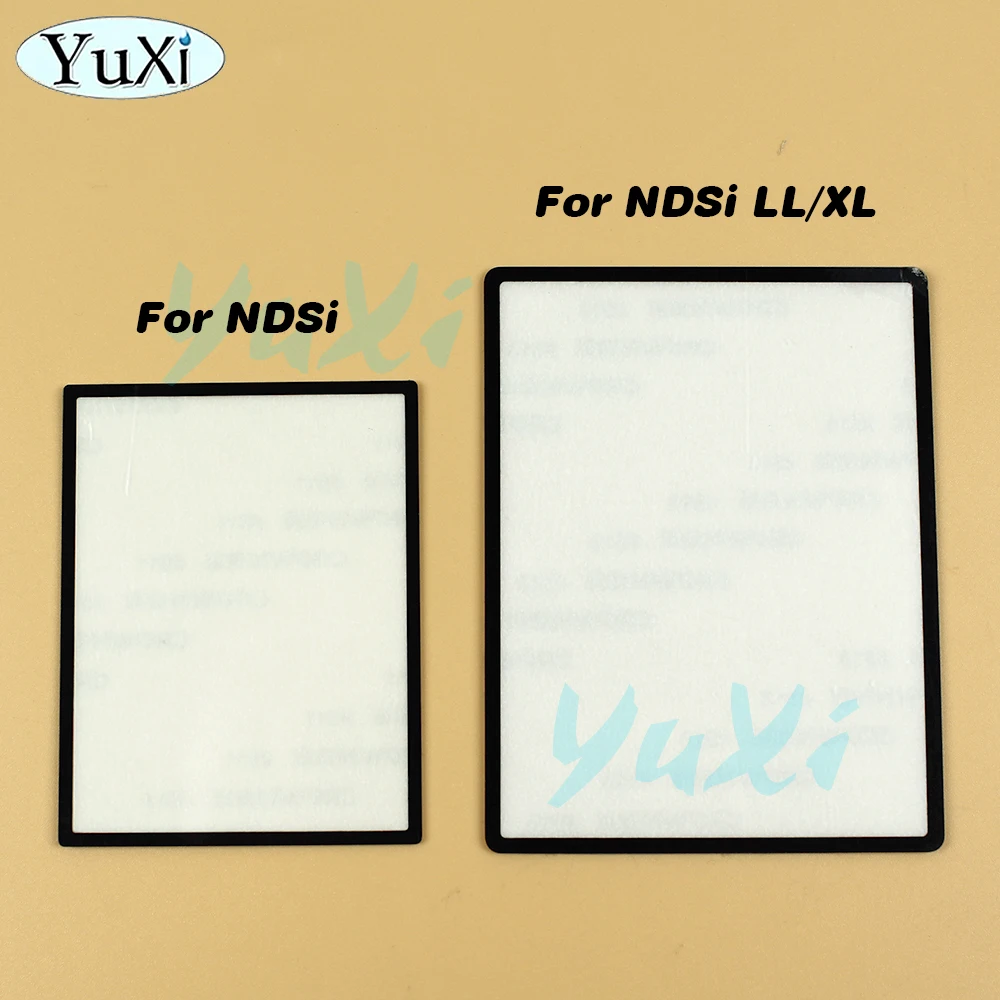 1Pcs For NDSi XL LL Plastic Upper Screen LCD Screen Lens Cover For Nintend DSi Game Console Colorful Top Protection Panel Part