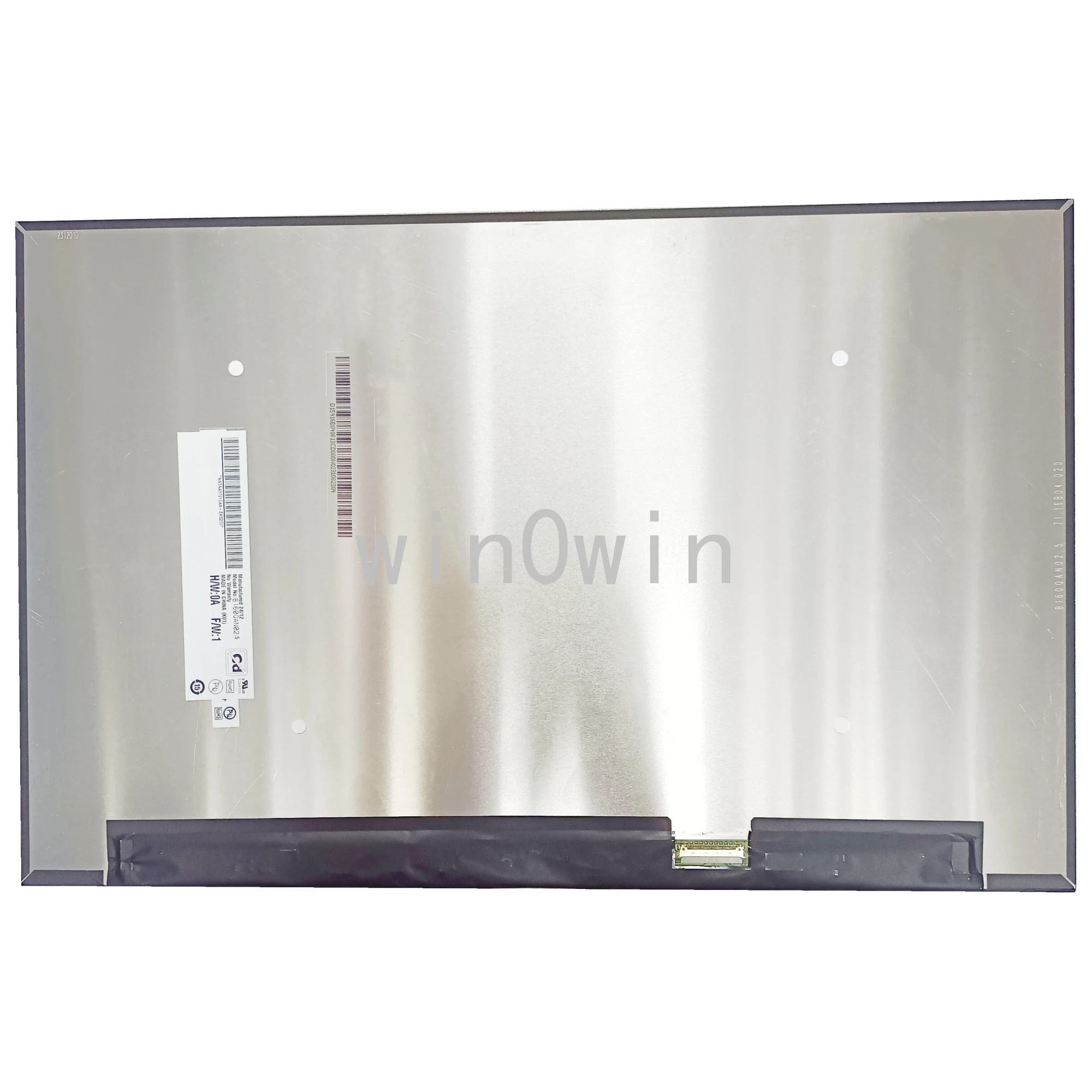 

B160QAN02.5 5,5-дюймовый IPS ЖК-дисплей Панель ноутбук EDP Matrix светодиодный Замена экрана