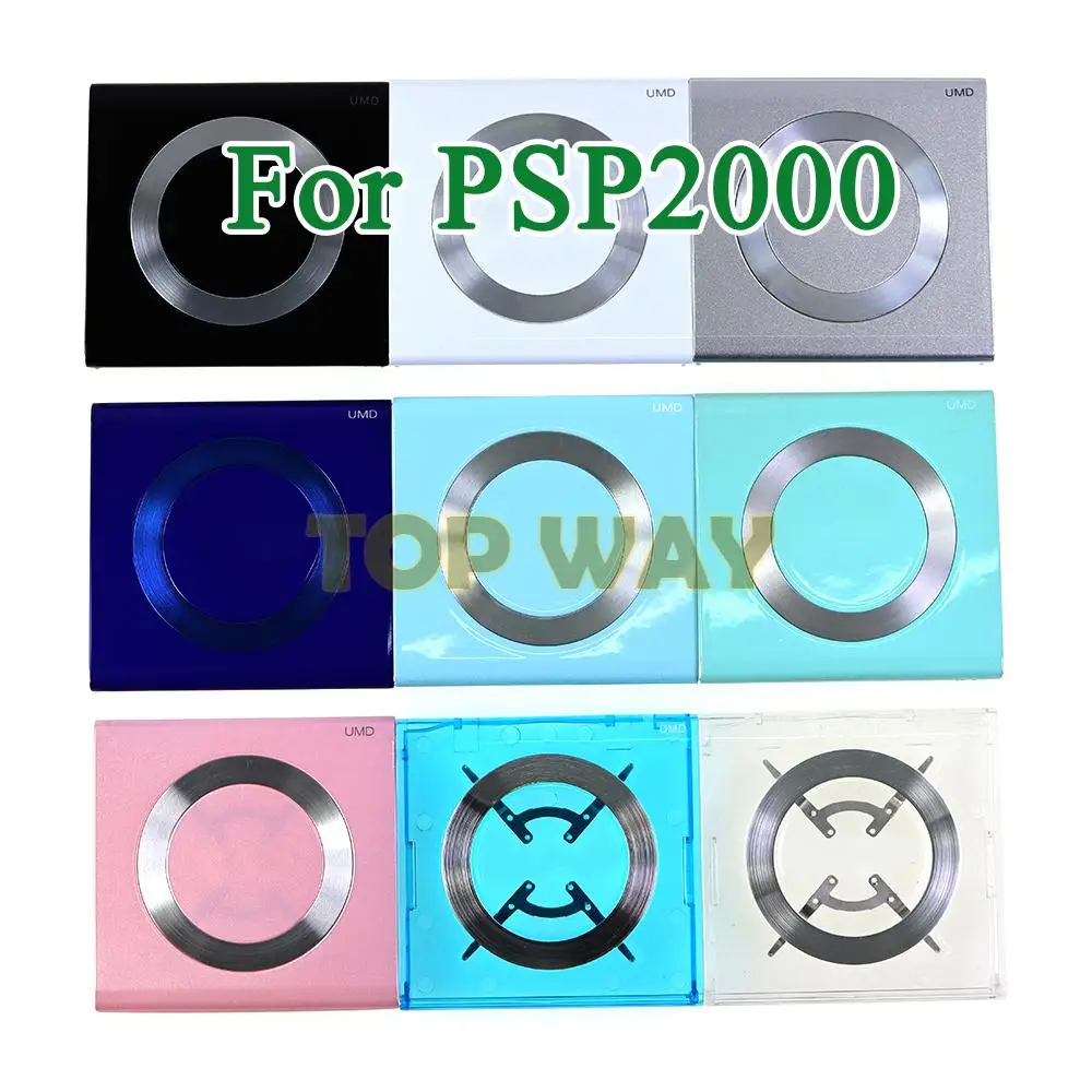 

20PCS New UMD Back Door Cover Shell Replacement For PSP2000 PSP 2000 Game Console Housing High Quality Plastic